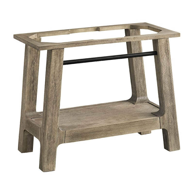 James Martin Auburn 36" Single Vanity Weathered Timber Console Base Only