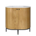 James Martin Bellamy 36 Single Vanity Rustic Oak Front View in White Background