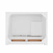 James Martin Bellshire 30 Inch Single Vanity in Bright White Top View