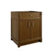 James Martin Bellshire 30" Single Vanity in Honey Oak Cabinet Only