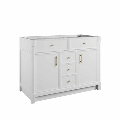 James Martin Bellshire 48" Single Vanity in Bright White Cabinet Only