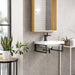 James Martin Boston 20 Inches Single Vanity Matte Black Side View