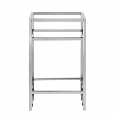 James Martin Boston 20" Single Console Vanity in Brushed Nickel Console Only