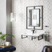 James Martin Boston 31.5 Inches Single Vanity Matte Black Side View