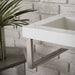 James Martin Boston 31.5" Single Vanity Brushed Nickel Close Up