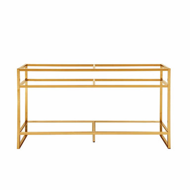 James Martin Boston 63" Double Console in Radiant Gold Base Only