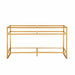 James Martin Boston 63" Double Console in Radiant Gold Base Only