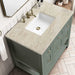 James Martin Breckenridge 36" Single Vanity in Smokey Celadon With Tajnar Eclos Top