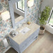 James Martin Breckenridge 48" Single Vanity in Serenity Blue With Tajnar Eclos Top