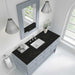 James Martin Breckenridge 60 Inch Single Vanity in Serenity Blue With Phantome Eclos Top