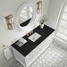 James Martin Breckenridge 60" Single Vanity in Bright White With Phantome Eclos Top