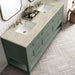James Martin Breckenridge 72" Double Vanity in Smokey Celadon With Tajnar Eclos Top