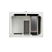James Martin Bristol 30 Inch Single Vanity Bright White Top View