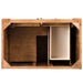 James Martin Bristol 36 Inch Single Vanity in Saddle Brown Top View