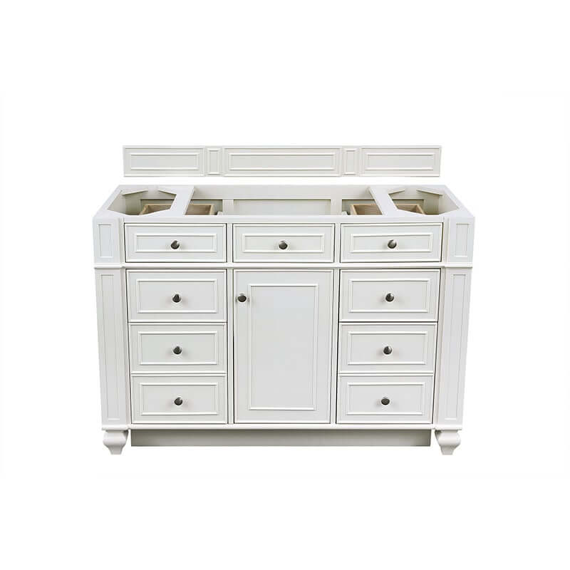 James Martin Bristol 48" Single Vanity Bright White Cabinet Only