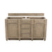 James Martin Bristol 60" Double Vanity Whitewashed Walnut Cabinet Only