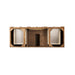 James Martin Bristol 60" Single Vanity Saddle Brown Top View