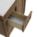 James Martin Brittany 30 Inch Single Vanity in Pecan Drawer