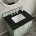 James Martin Brittany 30" Single Vanity in Sage Green With Phantome Eclos Top