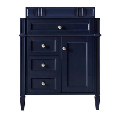James Martin Brittany 30" Single Vanity Victory Blue Cabinet Only