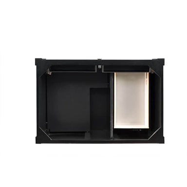 James Martin Brittany 36 Inch Single Vanity Black Onyx Top View