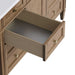James Martin Brittany 48" Single Vanity in Pecan Soft Close Undermount Drawer Slides
