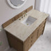 James Martin Brittany 48" Single Vanity in Pecan With Tajnar Eclos Top