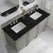 James Martin Brittany 60" Double Vanity in Urban Gray With Phantome Eclos Top