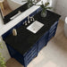James Martin Brittany 60" Single Vanity in Victory Blue With Phantome Eclos Top
