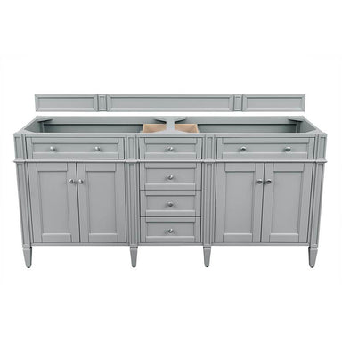 James Martin Brittany 72" Double Vanity Urban Gray Cabinet Only