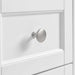 James Martin Brittany 84" Double Vanity in Bright White With Satin Nickel Hardware