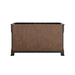 James Martin Brookfield 60 Inch Double Vanity Black Onyx Back View