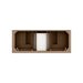 James Martin Brookfield 60 Inch Double Vanity Pecan Top View