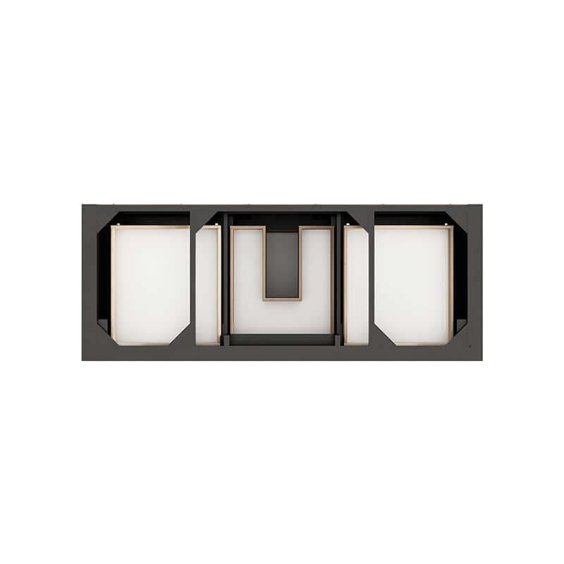 James Martin Brookfield 60 Inch Single Vanity Black Onyx Top View