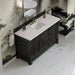 James Martin Brookfield 60 Inch Single Vanity Black Onyx With Lime Delight Silestone Top