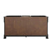 James Martin Brookfield 72" Double Vanity Black Onyx Back View