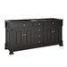 James Martin Brookfield 72" Double Vanity Black Onyx Cabinet Only