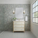 James Martin Celeste 36 Inches Single Vanity Sunwashed Oak With Embossed Shagreen Full View