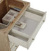 James Martin Celeste 36 Inches Single Vanity Sunwashed Oak With Embossed Shagreen Spacious Storage