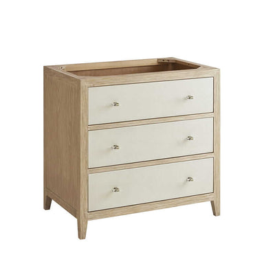 James Martin Celeste 36" Single Vanity in Sunwashed Oak With Embossed Shagreen Cabinet Only