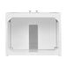 James Martin Chianti 20 Inch Single Vanity Glossy White Top View