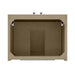 James Martin Chianti 20 Inch Single Vanity Walnut Whisper Top View