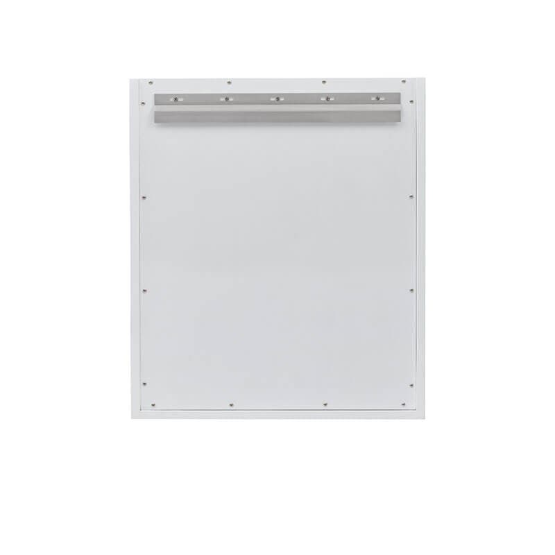 James Martin Chianti 24 Single Vanity Glossy White Back View