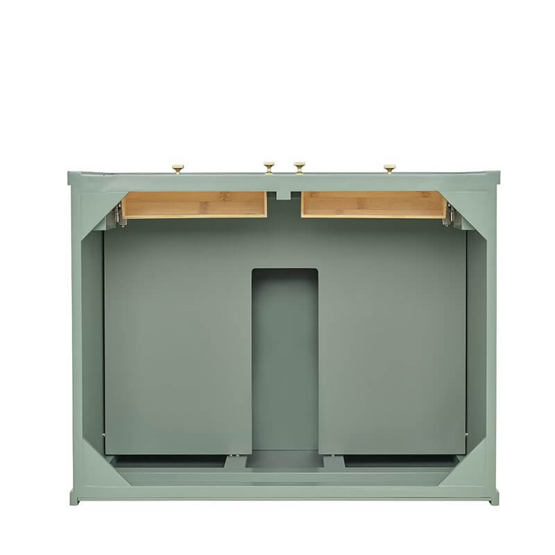 James Martin Chicago 30 Inch Single Vanity in Smokey Celadon Top View