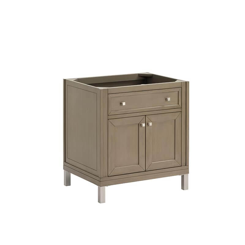 James Martin Chicago 30" Single Vanity in Walnut Whisper Cabinet Only