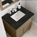 James Martin Chicago 30" Single Vanity in Walnut Whisper With Phantome Eclos Top