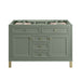James Martin Chicago 48" Single Vanity Smokey Celadon Cabinet Only