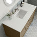 James Martin Chicago 48" Single Vanity Walnut Whisper With Lime Delight Silestone Top