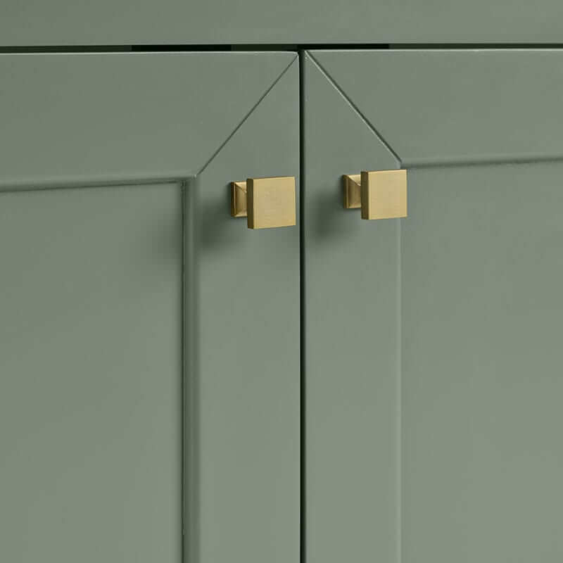 James Martin Chicago 60" Double Vanity Smokey Celadon Doorhandle