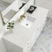 James Martin Chicago 60 Inch Single Vanity Glossy White With Lime Delight Silestone Top